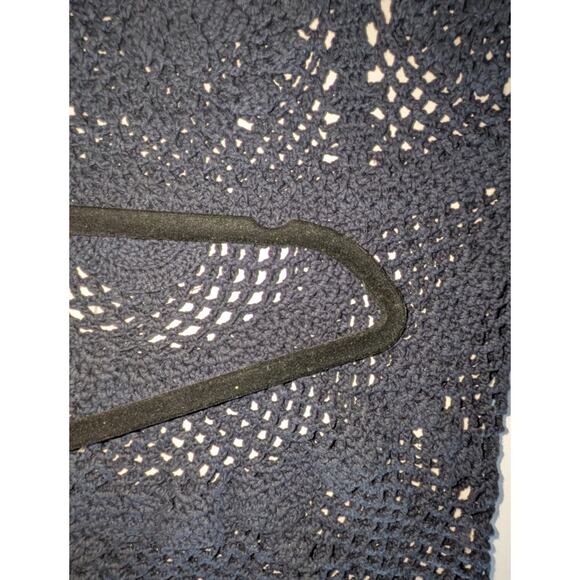 Y2K Juicy Couture Womens L Crochet Swim Cover Up Y2K Beachy Resort Iconic Retro - Picture 7 of 7